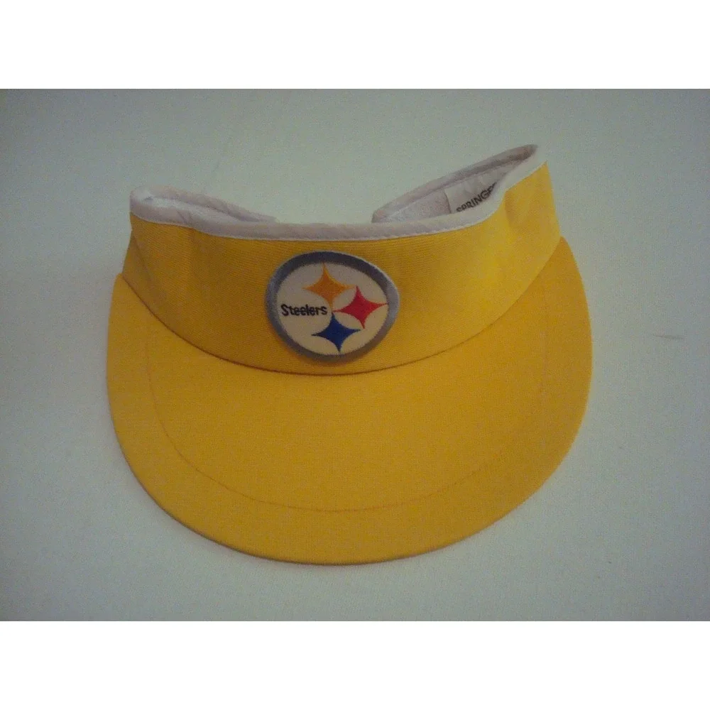 PITTSBURGH STEELERS VISOR 90S  90S SNAPBACK‎ HAT CAP VINTAGE W4